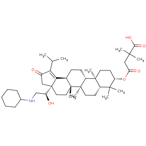 Chemical structure of BindingDB Monomer ID 271433