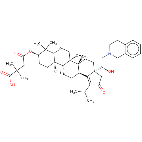 Chemical structure of BindingDB Monomer ID 271437
