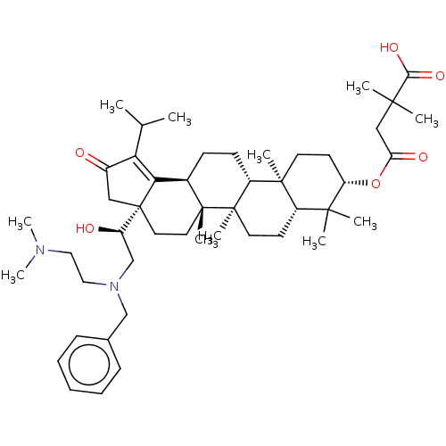 Chemical structure of BindingDB Monomer ID 271443