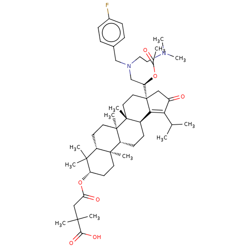 Chemical structure of BindingDB Monomer ID 271444