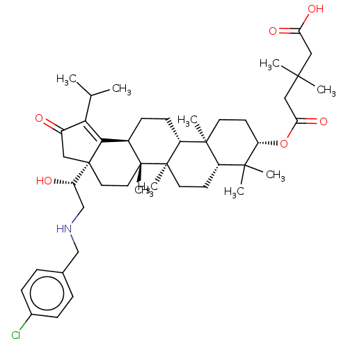 Chemical structure of BindingDB Monomer ID 271446