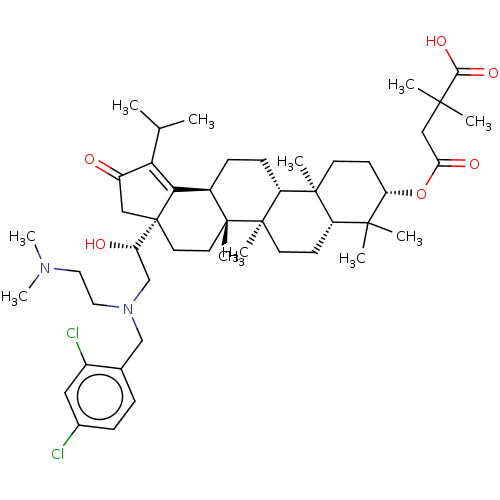 Chemical structure of BindingDB Monomer ID 271454