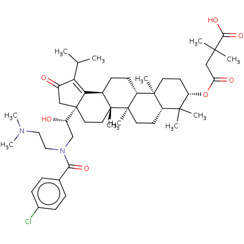 Chemical structure of BindingDB Monomer ID 271455