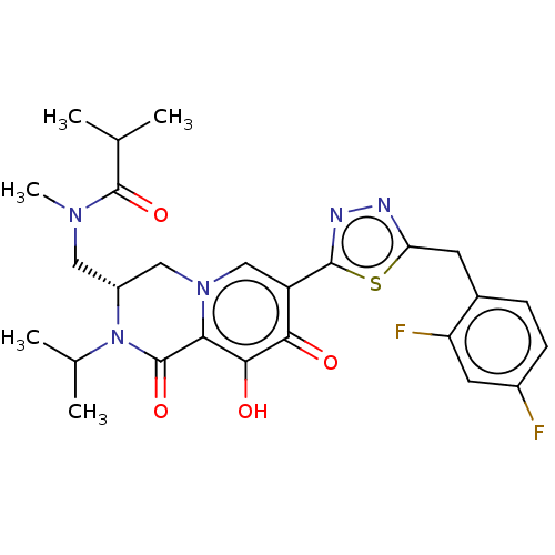 Chemical structure of BindingDB Monomer ID 272317