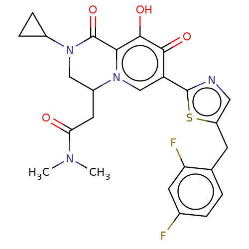Chemical structure of BindingDB Monomer ID 272322
