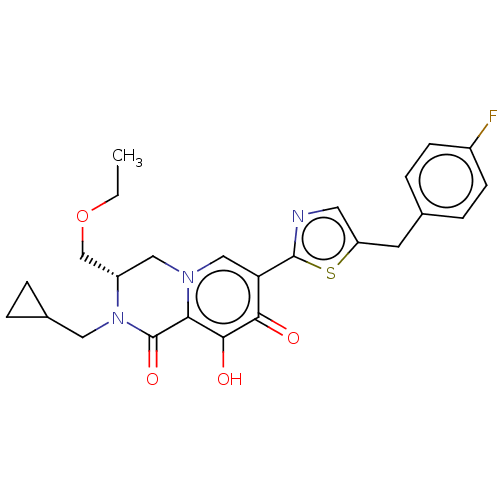 Chemical structure of BindingDB Monomer ID 272374
