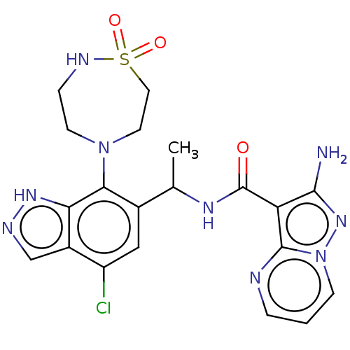 Chemical structure of BindingDB Monomer ID 272708