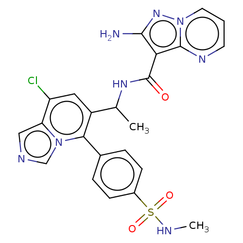 Chemical structure of BindingDB Monomer ID 272734