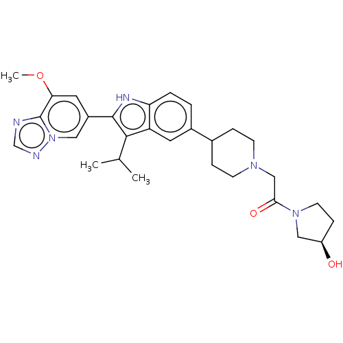 Chemical structure of BindingDB Monomer ID 274077