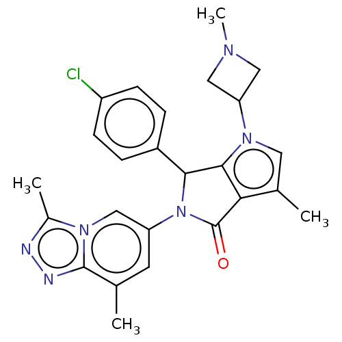Chemical structure of BindingDB Monomer ID 274211