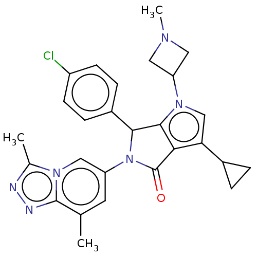 Chemical structure of BindingDB Monomer ID 274221