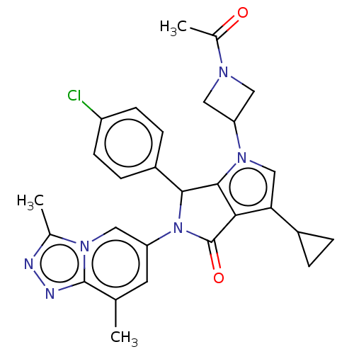 Chemical structure of BindingDB Monomer ID 274222