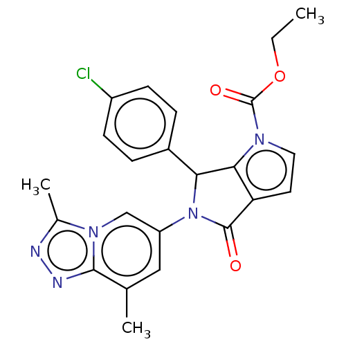 Chemical structure of BindingDB Monomer ID 274226
