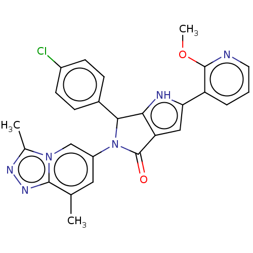 Chemical structure of BindingDB Monomer ID 274231