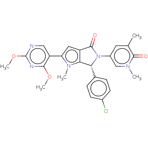 Chemical structure of BindingDB Monomer ID 274257