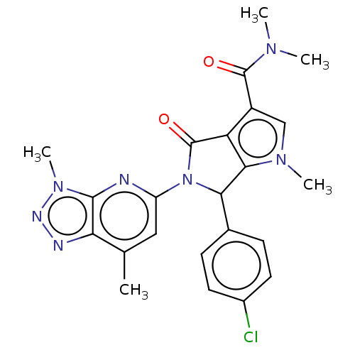 Chemical structure of BindingDB Monomer ID 274293