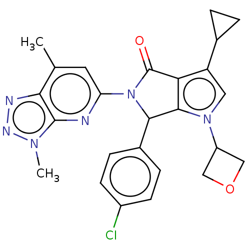 Chemical structure of BindingDB Monomer ID 274303