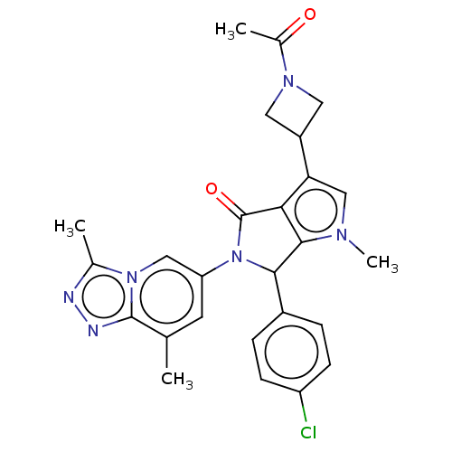 Chemical structure of BindingDB Monomer ID 274316