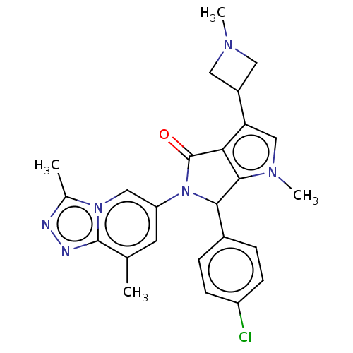 Chemical structure of BindingDB Monomer ID 274317