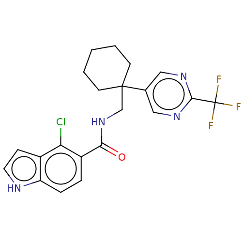 Chemical structure of BindingDB Monomer ID 274347