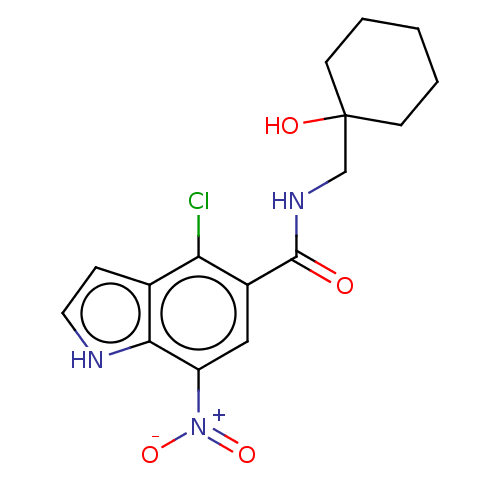 Chemical structure of BindingDB Monomer ID 274365