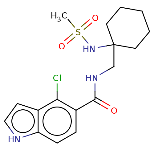 Chemical structure of BindingDB Monomer ID 274383