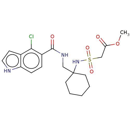 Chemical structure of BindingDB Monomer ID 274387