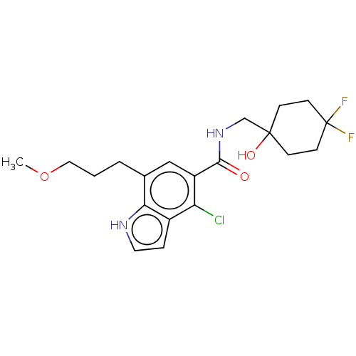 Chemical structure of BindingDB Monomer ID 274391