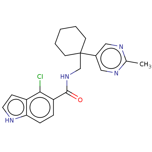 Chemical structure of BindingDB Monomer ID 274394