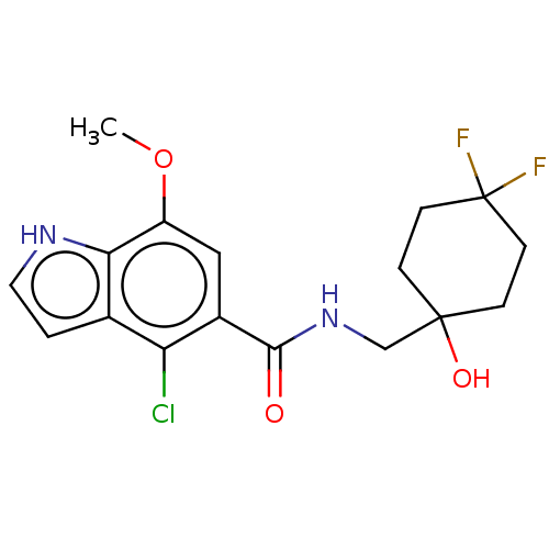 Chemical structure of BindingDB Monomer ID 274395