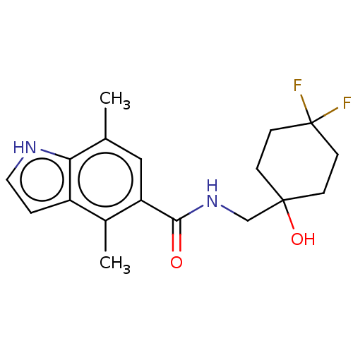 Chemical structure of BindingDB Monomer ID 274399