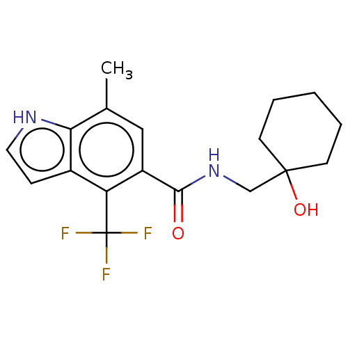 Chemical structure of BindingDB Monomer ID 274405