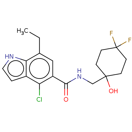 Chemical structure of BindingDB Monomer ID 274409