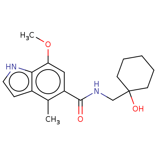 Chemical structure of BindingDB Monomer ID 274414