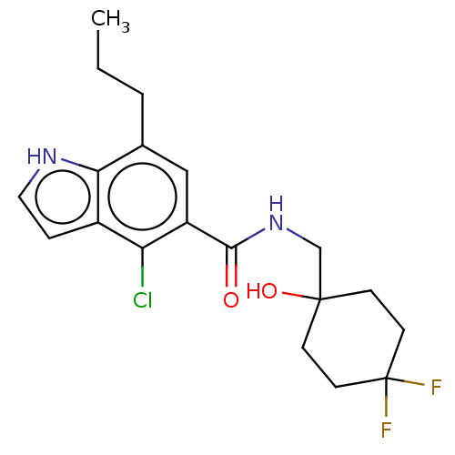 Chemical structure of BindingDB Monomer ID 274419