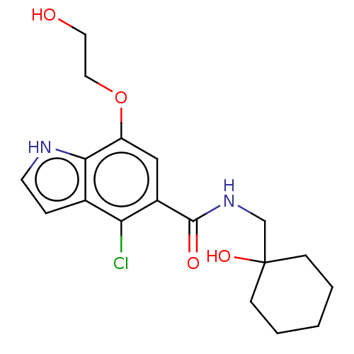 Chemical structure of BindingDB Monomer ID 274422