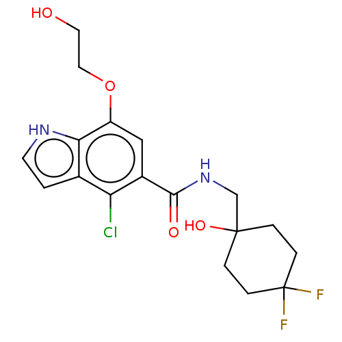 Chemical structure of BindingDB Monomer ID 274423