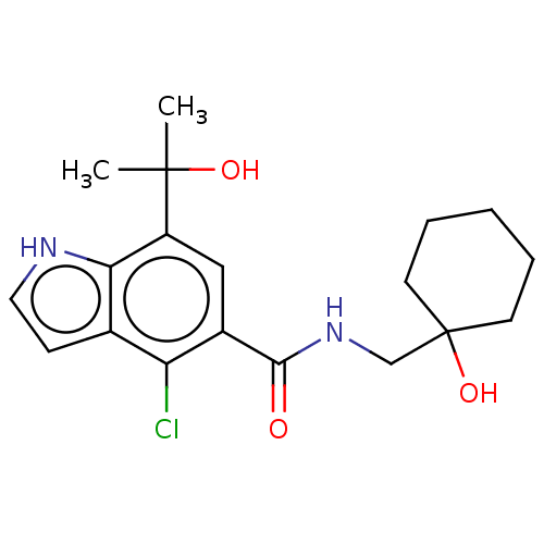 Chemical structure of BindingDB Monomer ID 274425