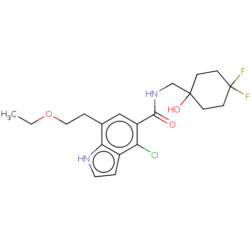 Chemical structure of BindingDB Monomer ID 274430