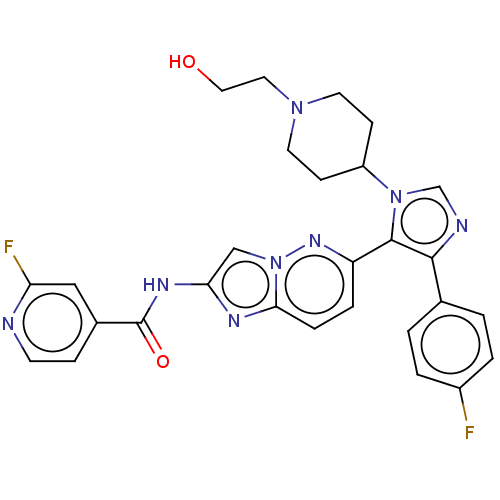 Chemical structure of BindingDB Monomer ID 274444