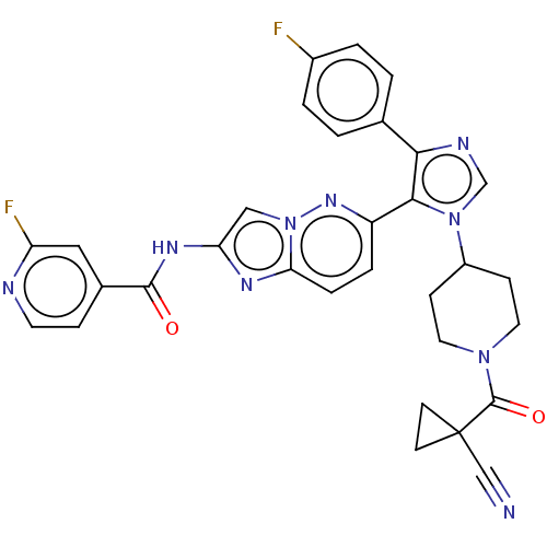 Chemical structure of BindingDB Monomer ID 274501