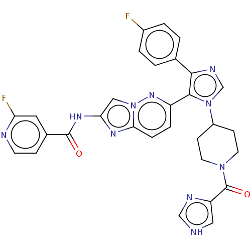 Chemical structure of BindingDB Monomer ID 274502
