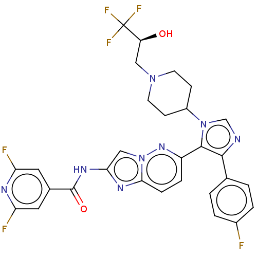 Chemical structure of BindingDB Monomer ID 274521