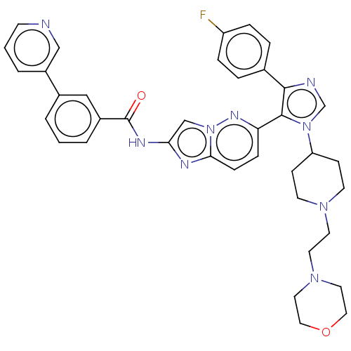 Chemical structure of BindingDB Monomer ID 274594