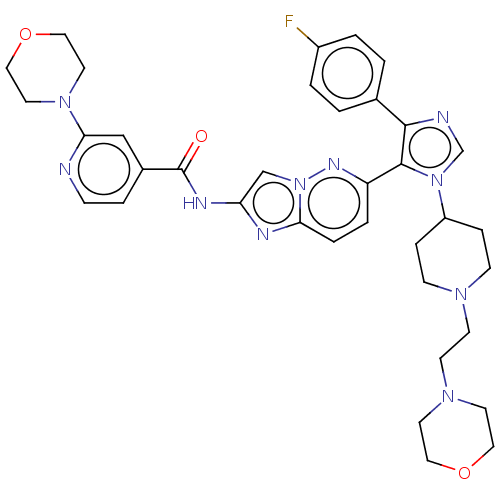 Chemical structure of BindingDB Monomer ID 274595