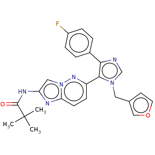 Chemical structure of BindingDB Monomer ID 274704