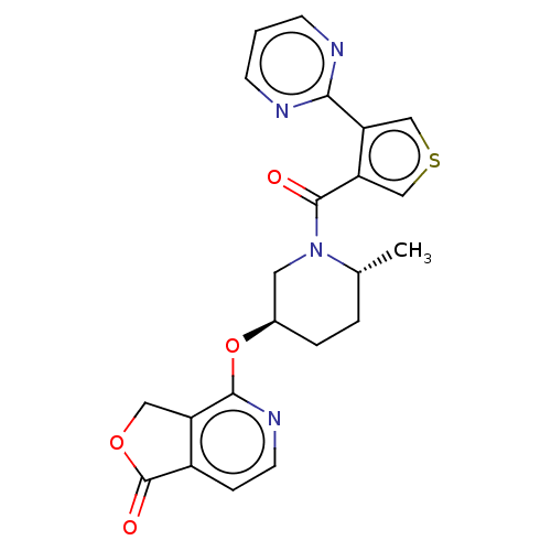 Chemical structure of BindingDB Monomer ID 274945