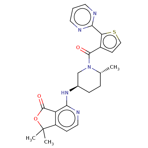 Chemical structure of BindingDB Monomer ID 274956