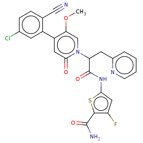 Chemical structure of BindingDB Monomer ID 276769