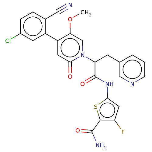 Chemical structure of BindingDB Monomer ID 276771